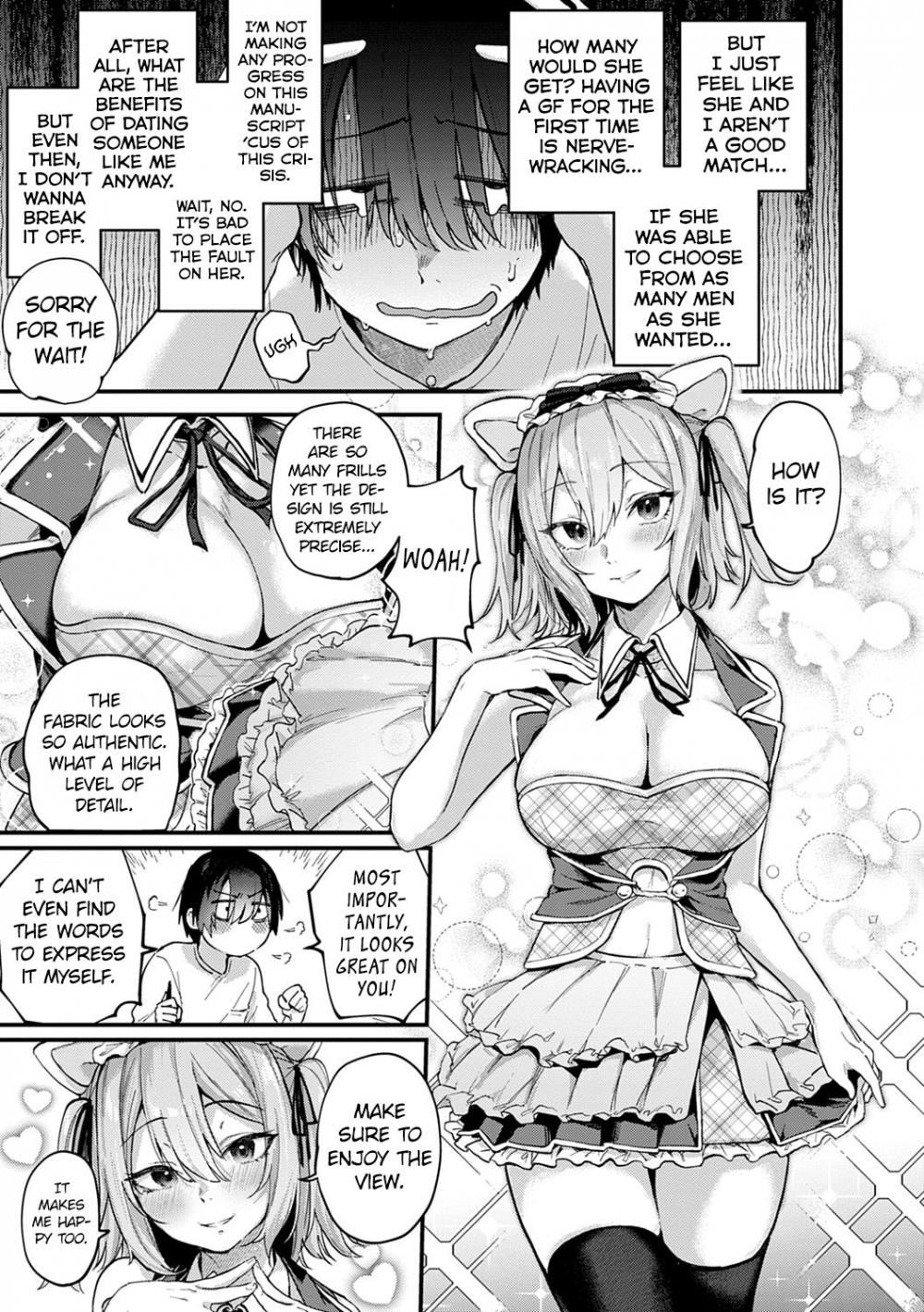 Hentai Manga Comic-Doujin Sakka wa Cosplay Ecchi no Yume o Miru ka?-Chapter 2-3